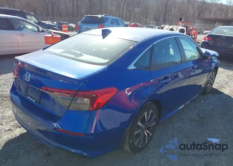 2023 Honda Civic Ex/Ex W/O Bsi z USA, uszkodzony, nr VIN 2HGFE1F75PH300758